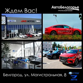 Сфера деятельности ДЦ Faw/Jetta Авто-Белогорье - сервисное и гарантийное обслуживание