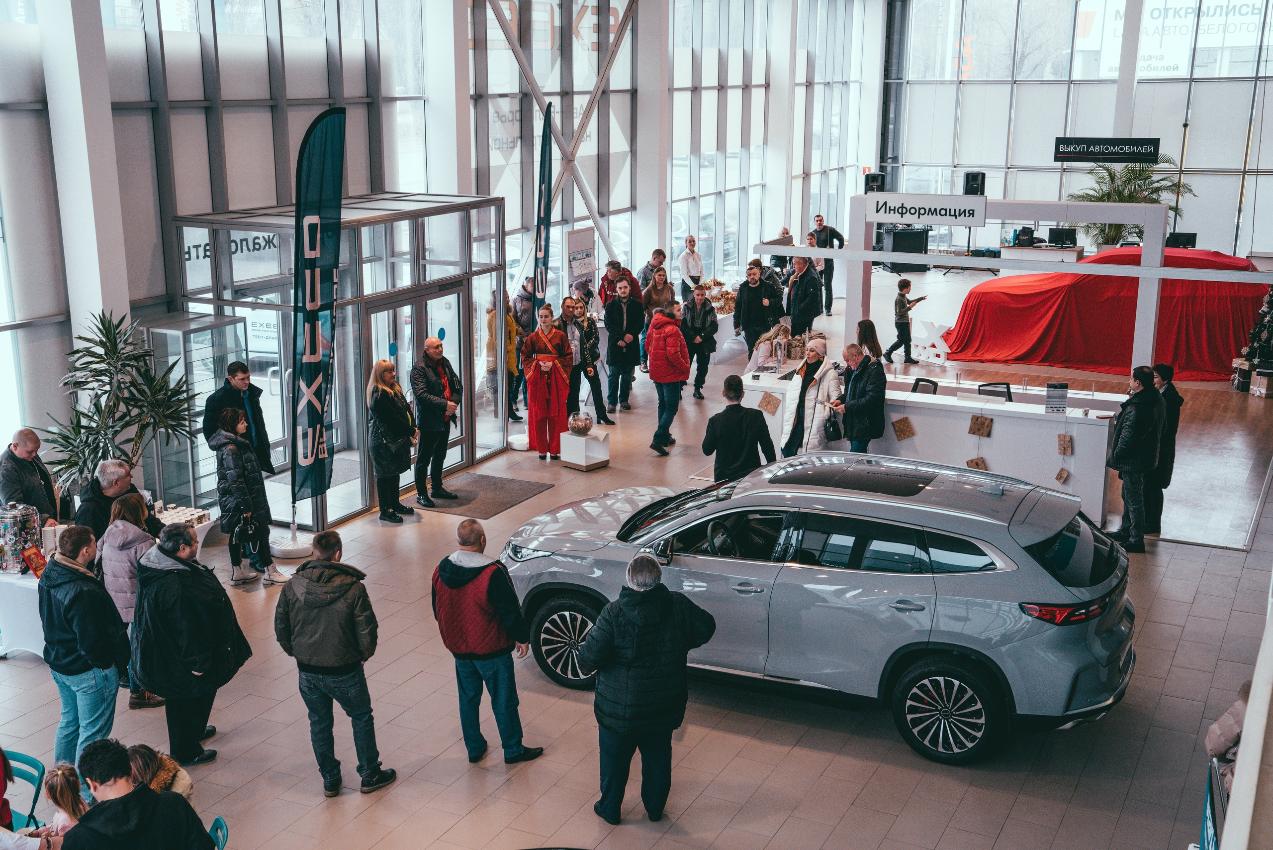 22 января в EXEED Центр Авто-Белогорье на Магистральной прошла презентация нового EXEED LX AWD. 